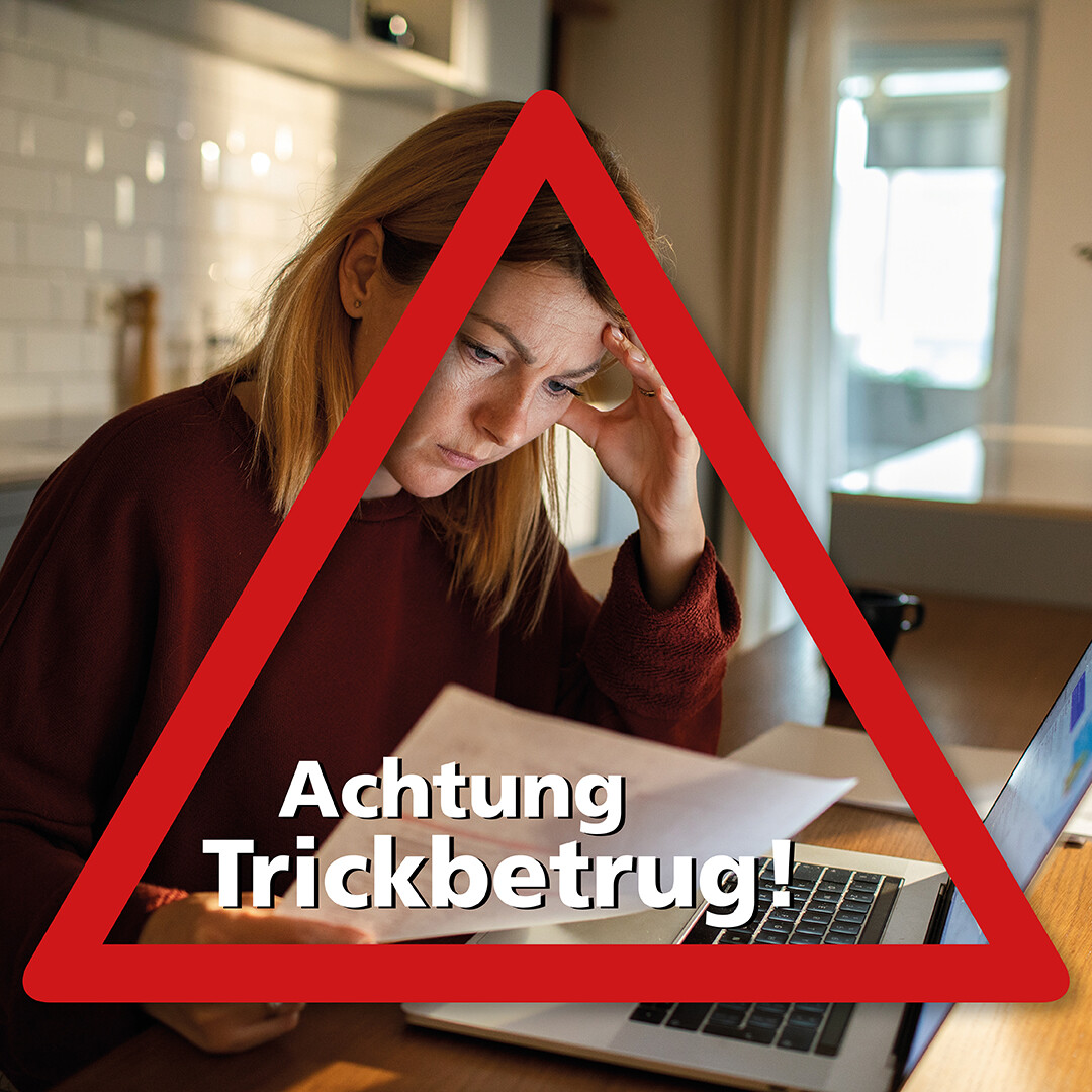 Achtung Trickbetrüger