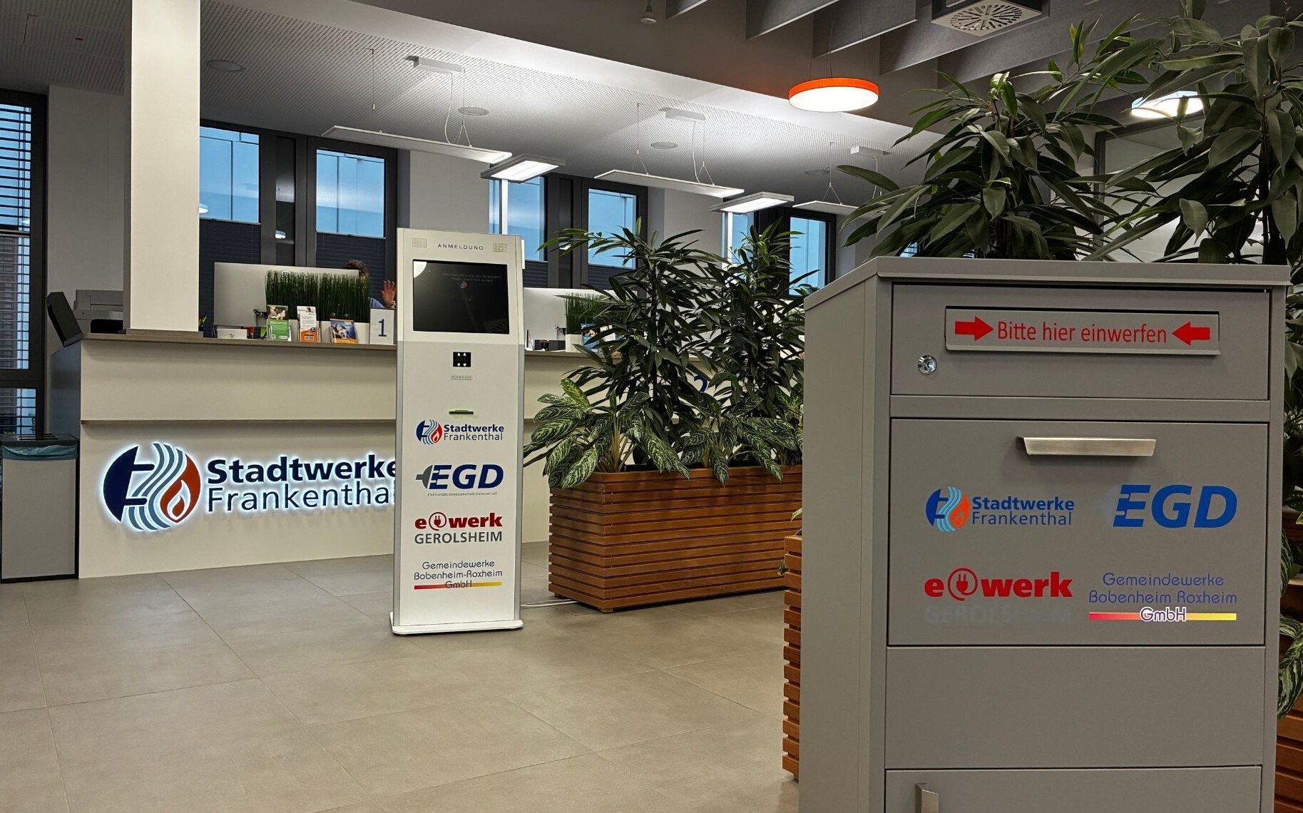 Wegen Betriebsversammlung zu