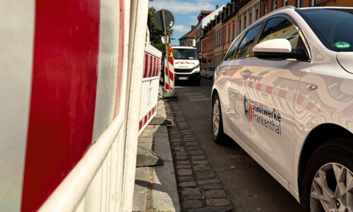 Baustelle in Heßheim