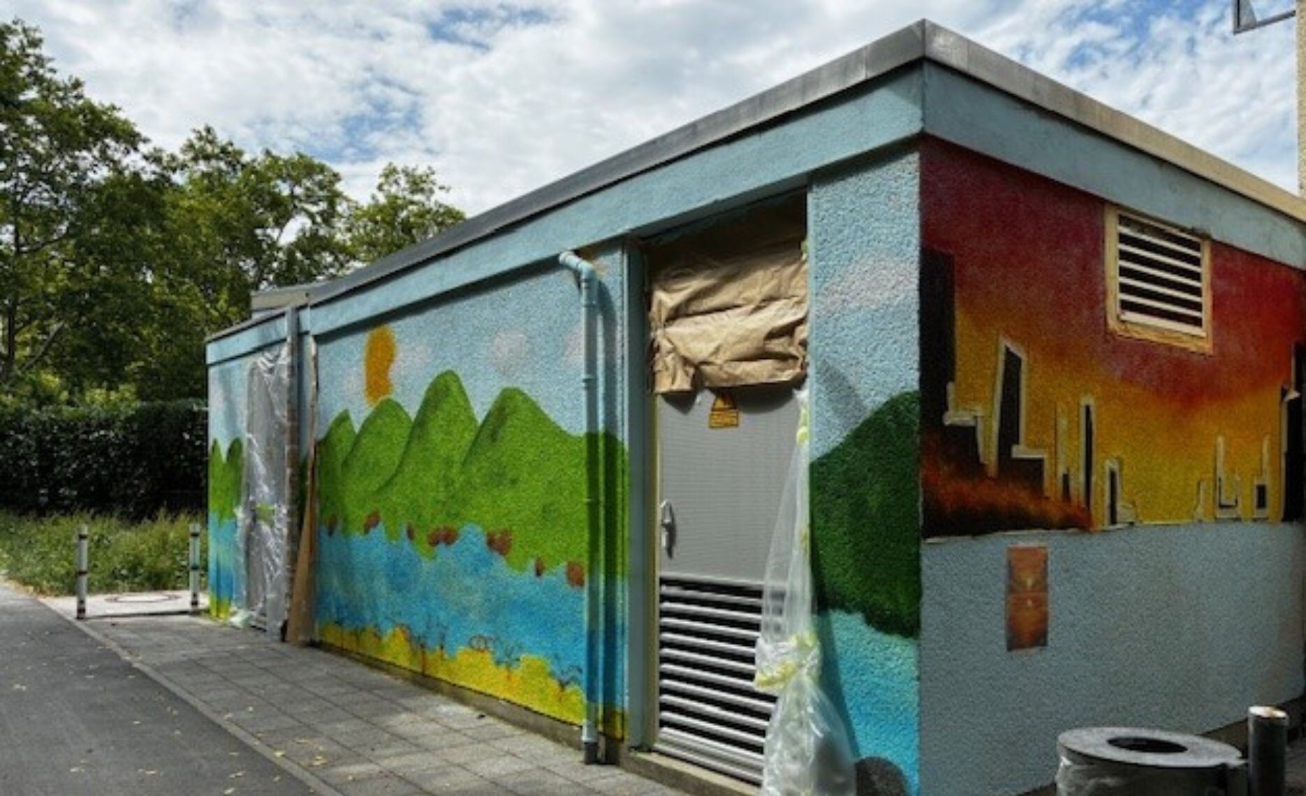 Das Gebäude im Ostpark