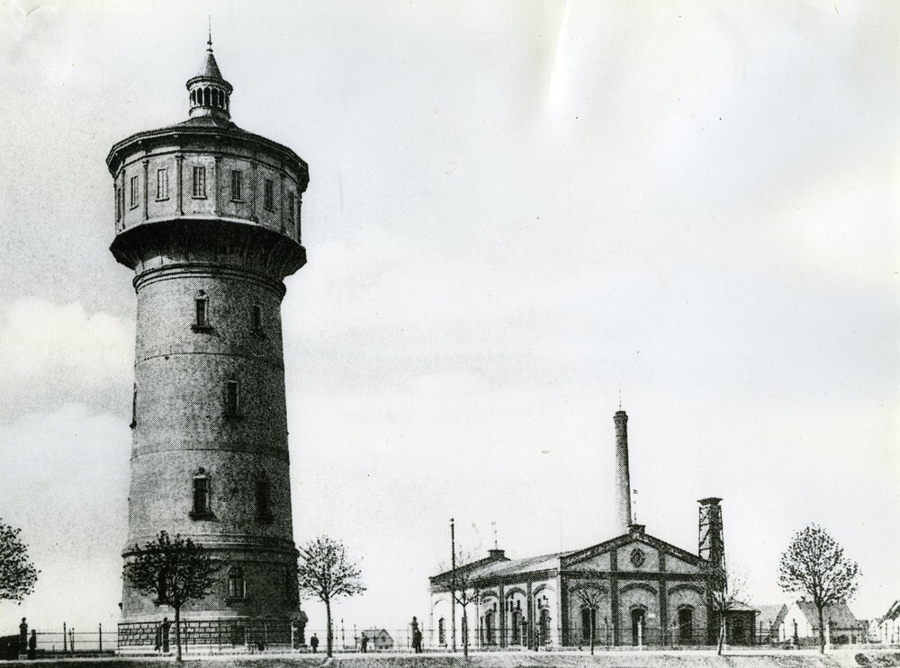 Wasserturm und Wasserwerk Edigheim 